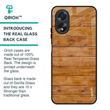Timberwood Glass Case for Oppo A38