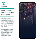 Falling Stars Glass Case For Oppo A38