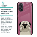 Funny Pug Face Glass Case For Oppo A38