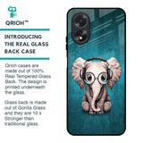 Adorable Baby Elephant Glass Case For Oppo A38