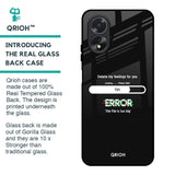Error Glass Case for Oppo A38