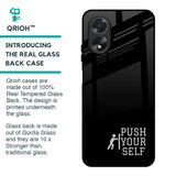 Push Your Self Glass Case for Oppo A38
