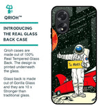 Astronaut on Mars Glass Case for Oppo A38