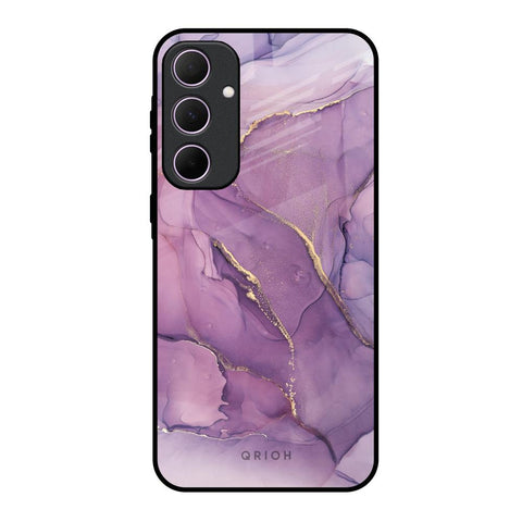 Purple Gold Marble Samsung Galaxy A35 5G Glass Back Cover Online