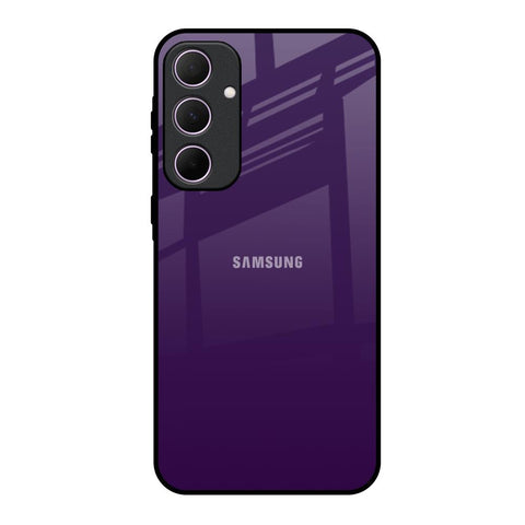 Dark Purple Samsung Galaxy A35 5G Glass Back Cover Online