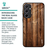 Timber Printed Glass Case for Samsung Galaxy A35 5G