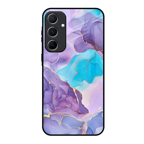 Alcohol ink Marble Samsung Galaxy A55 5G Glass Back Cover Online