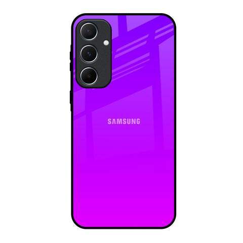 Purple Pink Samsung Galaxy A55 5G Glass Back Cover Online