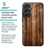 Timber Printed Glass Case for Samsung Galaxy A55 5G