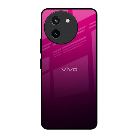 Purple Ombre Pattern Vivo T3X 5G Glass Back Cover Online