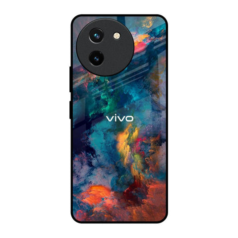 Colored Storm Vivo T3X 5G Glass Back Cover Online