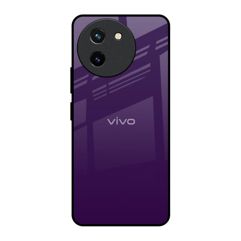 Dark Purple Vivo T3X 5G Glass Back Cover Online