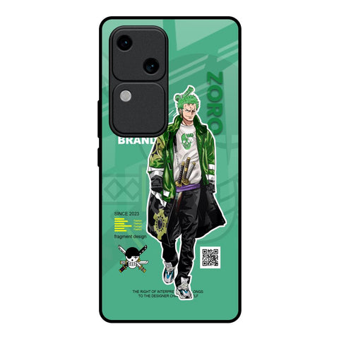 Zoro Bape Vivo V30 5G Glass Back Cover Online