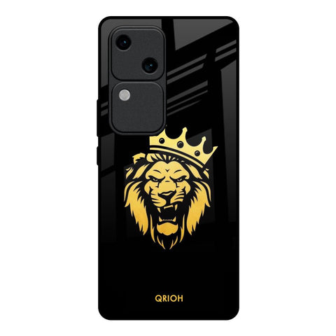 Lion The King Vivo V30 5G Glass Back Cover Online