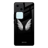 White Angel Wings Vivo V30 5G Glass Back Cover Online