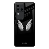 White Angel Wings Vivo V30 Pro 5G Glass Back Cover Online