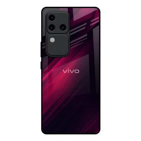 Razor Black Vivo V30 Pro 5G Glass Back Cover Online