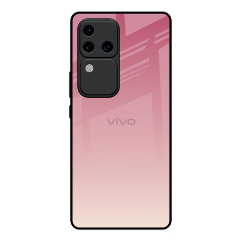 Blooming Pink Vivo V30 Pro 5G Glass Back Cover Online