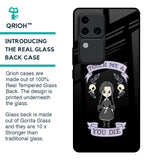 Touch Me & You Die Glass Case for Vivo V30 Pro 5G