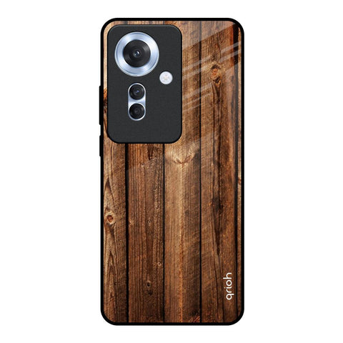 Timber Printed Oppo F25 Pro 5G Glass Back Cover Online