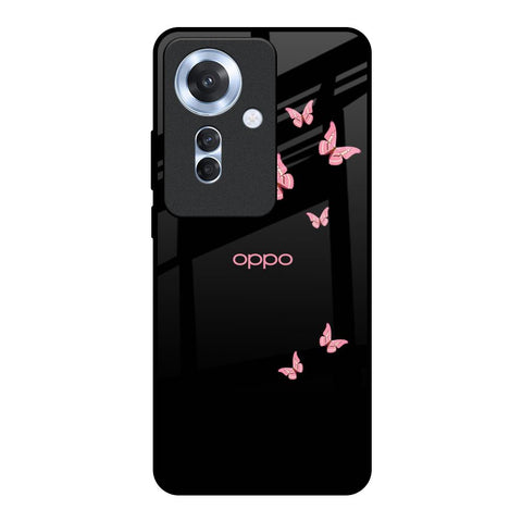 Fly Butterfly Oppo F25 Pro 5G Glass Back Cover Online