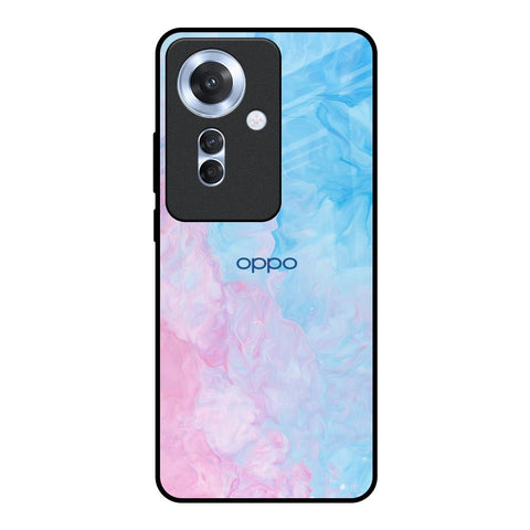 Mixed Watercolor Oppo F25 Pro 5G Glass Back Cover Online