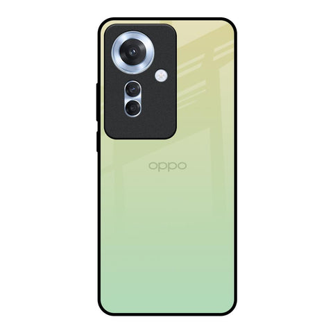 Mint Green Gradient Oppo F25 Pro 5G Glass Back Cover Online