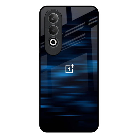 Blue Rough Abstract OnePlus Nord CE4 5G Glass Back Cover Online