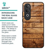 Wooden Planks Glass Case for OnePlus Nord CE4 5G