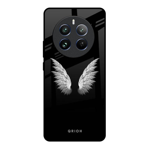 White Angel Wings Realme 12 Pro 5G Glass Back Cover Online