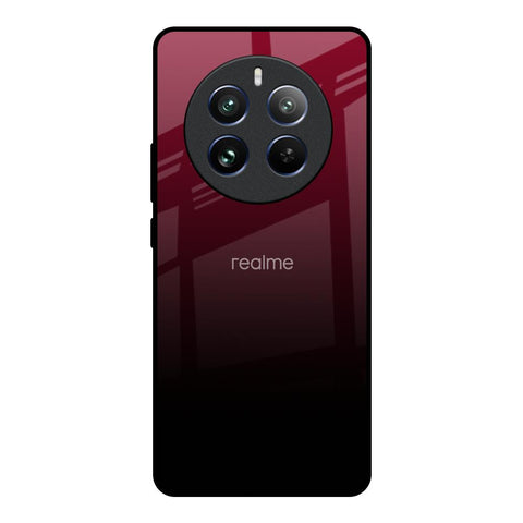Wine Red Realme 12 Pro 5G Glass Back Cover Online