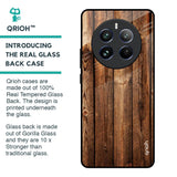 Timber Printed Glass Case for Realme 12 Pro 5G