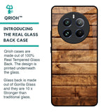 Wooden Planks Glass Case for Realme 12 Pro 5G