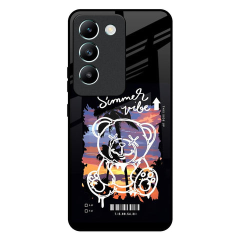 Summer Vibe Vivo T3 5G Glass Back Cover Online