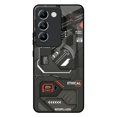 Tech Aesthetics Vivo T3 5G Glass Back Cover Online