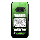 Zoro Wanted Nothing Phone 2a 5G Glass Back Cover Online