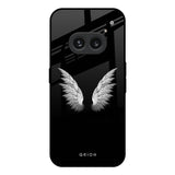 White Angel Wings Nothing Phone 2a 5G Glass Back Cover Online