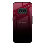 Wine Red Nothing Phone 2a 5G Glass Back Cover Online