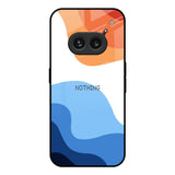 Wavy Color Pattern Nothing Phone 2a 5G Glass Back Cover Online