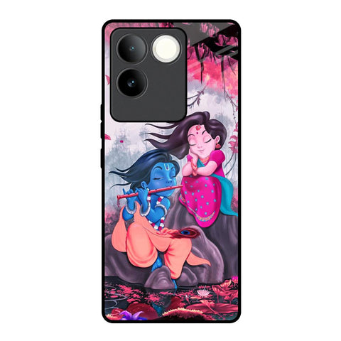 Radha Krishna Art iQOO Z7 Pro 5G Glass Back Cover Online