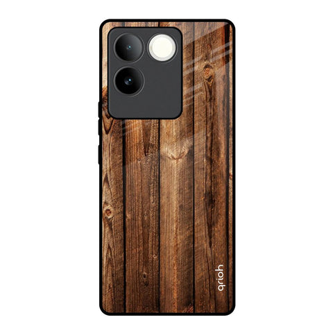 Timber Printed iQOO Z7 Pro 5G Glass Back Cover Online