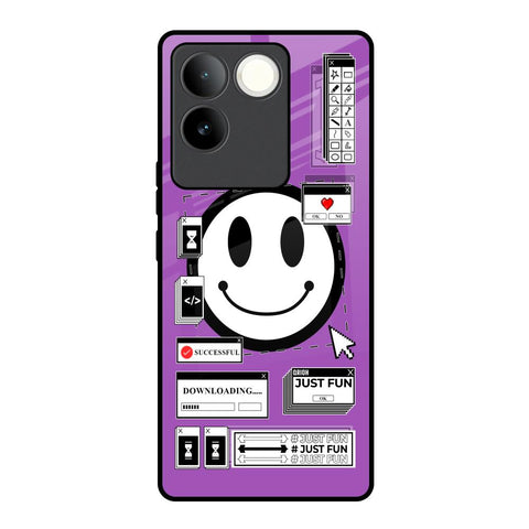 Code with Smile iQOO Z7 Pro 5G Glass Back Cover Online