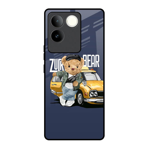 Adventurous Bear iQOO Z7 Pro 5G Glass Back Cover Online