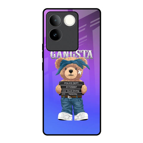 Gangsta Bear iQOO Z7 Pro 5G Glass Back Cover Online