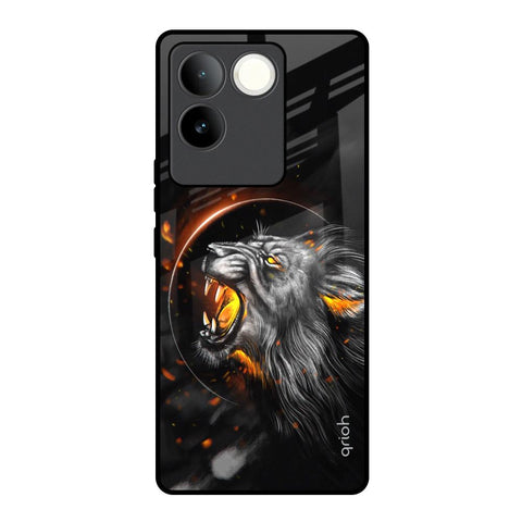 Aggressive Lion iQOO Z7 Pro 5G Glass Back Cover Online