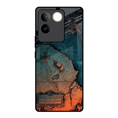 Geographical Map iQOO Z7 Pro 5G Glass Back Cover Online