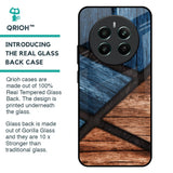 Wooden Tiles Glass Case for Realme 12 Plus 5G