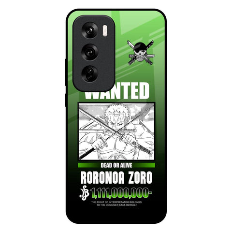 Zoro Wanted Oppo Reno 12 5G Glass Back Cover Online