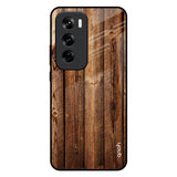 Timber Printed Oppo Reno 12 5G Glass Back Cover Online