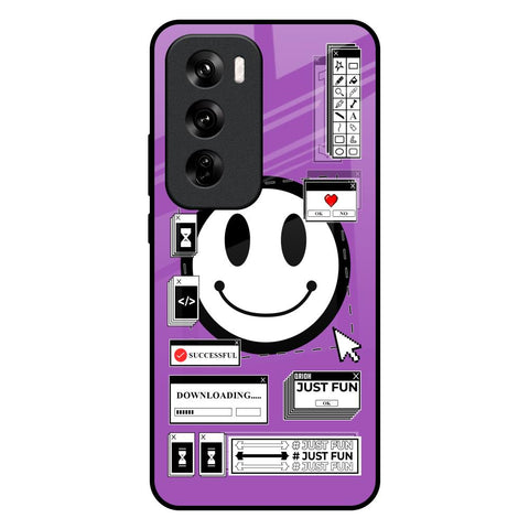 Code with Smile Oppo Reno 12 5G Glass Back Cover Online